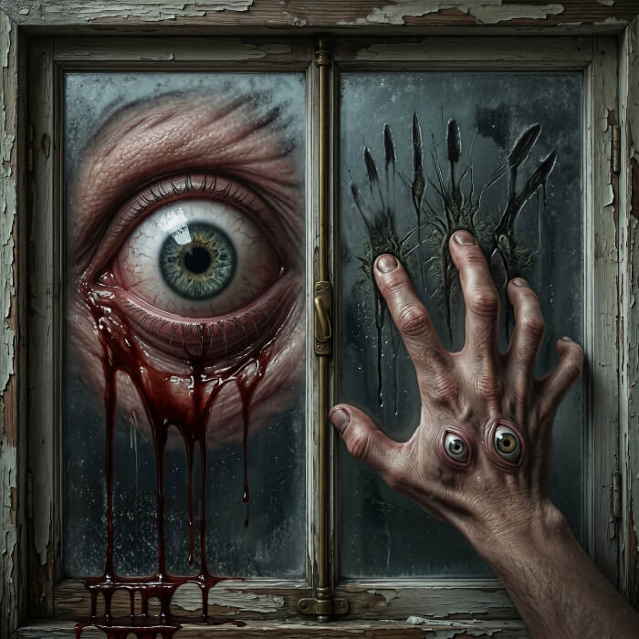 The Window That Watched Back - Paranormal Mystery Story Cover Art